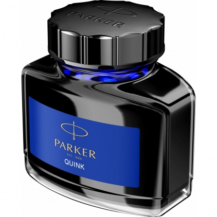 Stilou Slim 18k Nib Caran dAche Leman Red SRT Calimara 57 ml Parker Quink Blue