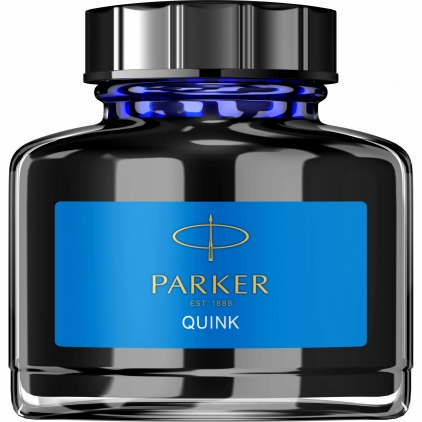 Stilou Parker IM Royal Standard Brushed Metal GT Calimara 57 ml Parker Quink Blue Lavabil