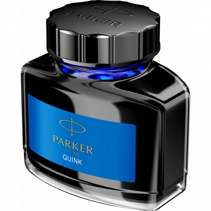 Stilou Parker IM Royal Standard Brushed Metal GT Calimara 57 ml Parker Quink Blue Lavabil