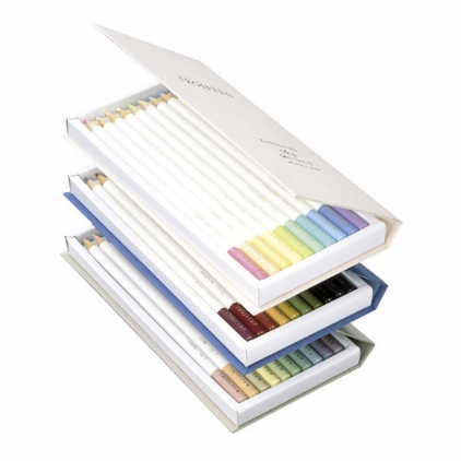 Creion Colorat Tombow Irojiten Hydrangea Blue - DL8 Set 30 Creioane Colorate Tombow Irojiten Volum 4, 5, 6 Woodlands