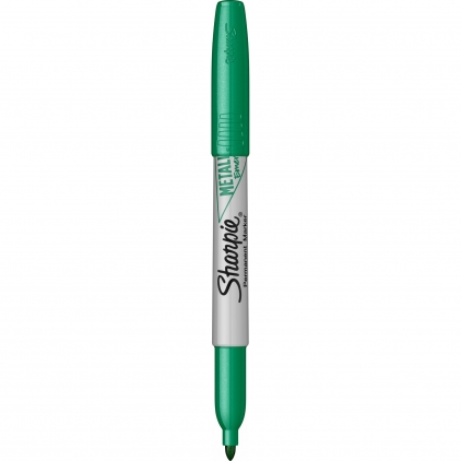 Set 5 Markere Creativ Bullet Sharpie Creative Acrylic Paint Water Based Earth Tones Marker Permanent Bullet Sharpie Metallic Emerald