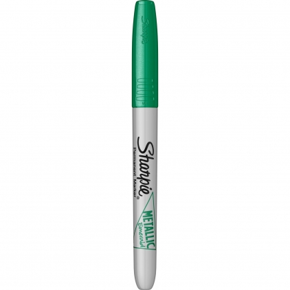 Set 5 Markere Creativ Bullet Sharpie Creative Acrylic Paint Water Based Earth Tones Marker Permanent Bullet Sharpie Metallic Emerald
