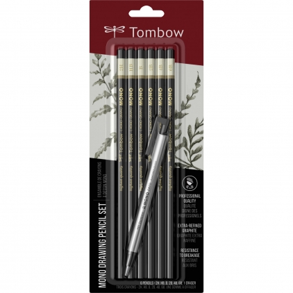 Creion Mecanic 0.7 Caran dAche 849 Premium Line Goldbar GT Set 6 Creioane Grafit Tombow Mono Black Tarii Asortate