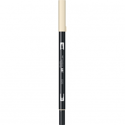Kit Edding 8901, ceara pentru reparatii mobila, mahon, blister Marker Dual Brush Watercoloring Tombow ABT 020 Peach