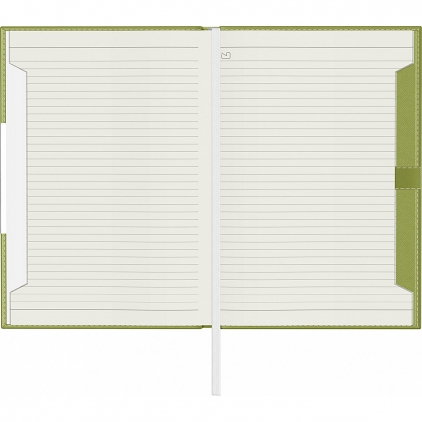 Organizer Precision Trend A5 6 inele Black Lined Agenda Precision Alicante B5 Apple Green Lined