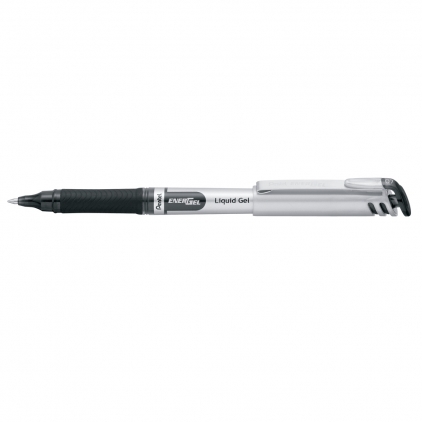 Roller Cross Edge Nitro Blue CT Roller cu gel, Pentel, Energel, 0.7 mm, plastic, negru