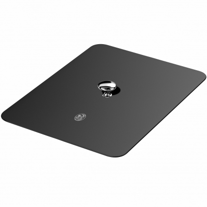 Tavita pentru documente Office Products, mov Capac pentru Tava Documente M-673 El Casco M-674 Shiny Chrome & Black