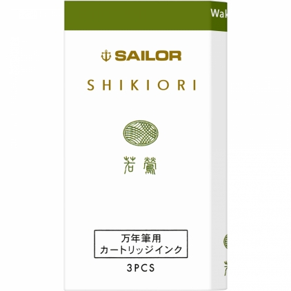 Stilou Monteverde USA Regatta Sport Blue CT Set 3 Cartuse Standard Size Proprietar Sailor Shikiori Spring Wakauguisu Green