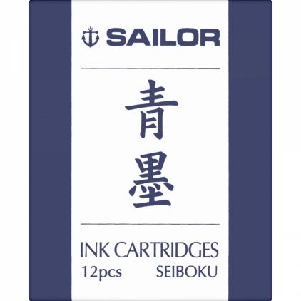 Stilou Scrikss Heritage White Pearl GT Set 12 Cartuse Standard Size Proprietar Sailor Basic Pigment Seiboku Dark Blue 
