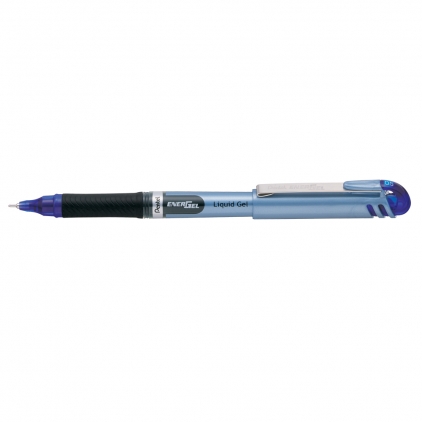 Roller cu gel, Pentel, Energel X, 0.5 mm, plastic, negru Roller cu gel, Pentel, Energel, 0.5 mm, plastic, albastru