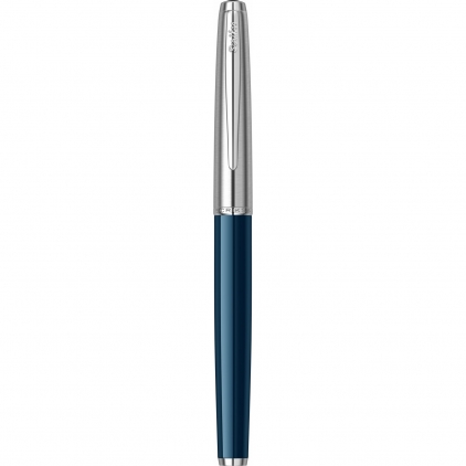 Roller Waterman Expert Essential Black Laquer CT Roller Scrikss Metropolis 78 Navy Chrome CT