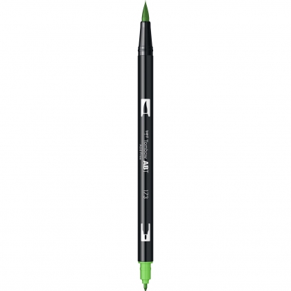 Textmarker Edding 345, varf 2-5 mm, portocaliu Marker Dual Brush Watercoloring Tombow ABT 173 Willow Green
