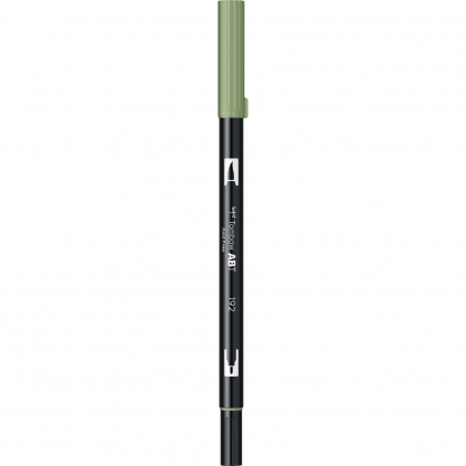 Marker Creativ Brush Sharpie Creative Acrylic Paint Water Based Green Marker Dual Brush Watercoloring Tombow ABT 192 Aspargus