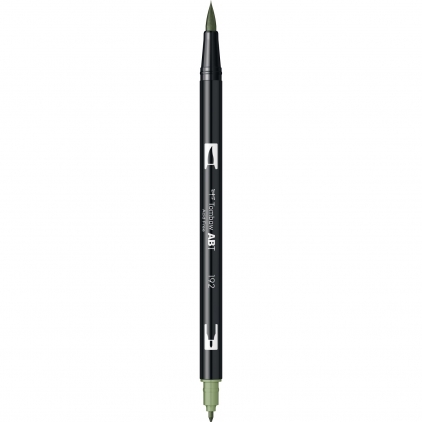 Marker Creativ Brush Sharpie Creative Acrylic Paint Water Based Green Marker Dual Brush Watercoloring Tombow ABT 192 Aspargus
