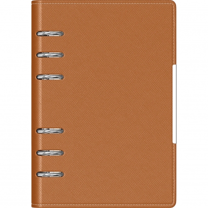 Set Agenda Piele + Pouch Pen Princ Leather Business 885 B5 Purple Lined Organizer Precision Alicante B6 6 inele Orange Lined