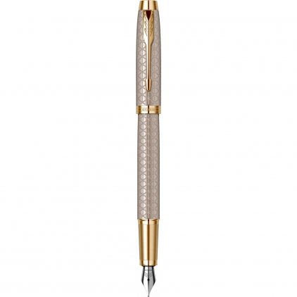 Stilou 18k Nib Waterman Carene DeLuxe Dark Blue Wave PDT Stilou Parker IM Royal Premium Warm Silver GT