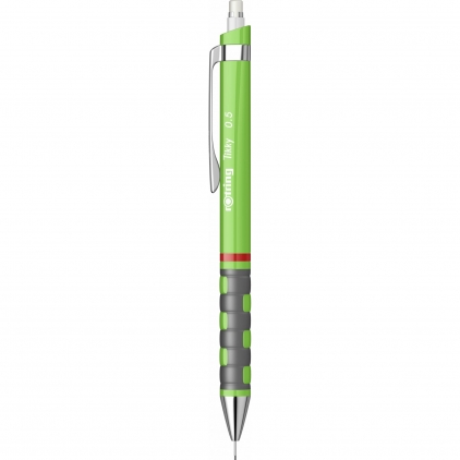Creion Grafit Rotring Woodcase Core Green HB Creion Mecanic 0.5 Rotring Tikky III Dark Green Neon