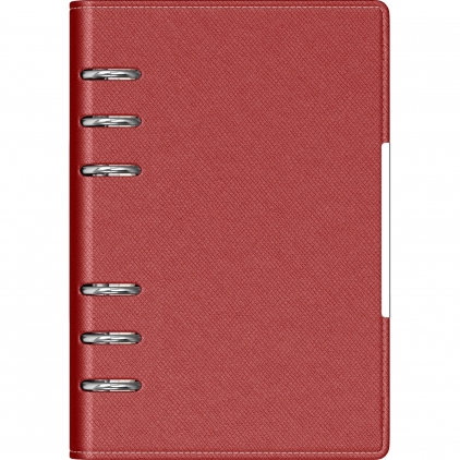 Set Agenda Piele + Pouch Pen Princ Leather Business 885 B5 Cognac Lined Organizer Precision Alicante B6 6 inele Burgundy Lined