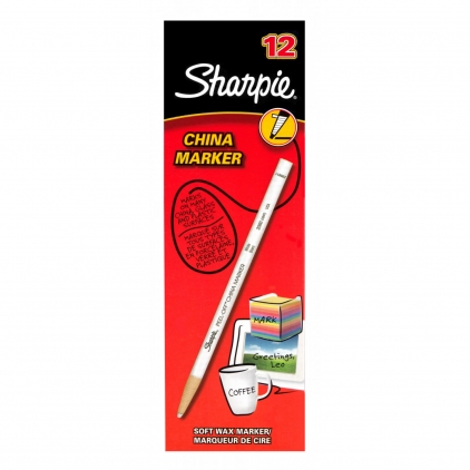 Marker Dual Brush Watercoloring Tombow ABT 815 Cherry Marker Uscat pentru Portelan Sharpie Peel Off China White
