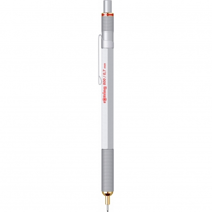 Mina Creion Mecanic Tombow 0,3 B - Etui 12 Buc Creion Mecanic 0.7 Rotring 800 Silver