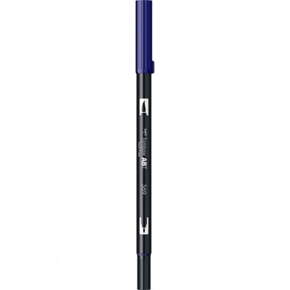 Marker Dual Brush Watercoloring Tombow ABT 623 Purple Sage Marker Dual Brush Watercoloring Tombow ABT 569 Jet Blue