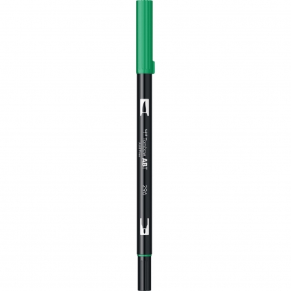 Marker Dual Brush Watercoloring Tombow ABT N57 Warm Grey 5 Marker Dual Brush Watercoloring Tombow ABT 296 Green