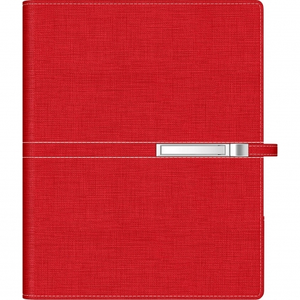 Organizer Precision Trend A5 6 inele Red Lined