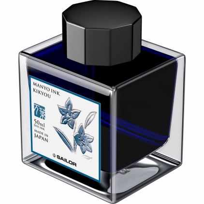 Stilou Parker Sonnet Royal Blue PDT Calimara 50 ml Sailor Manyo Kikyou Blue
