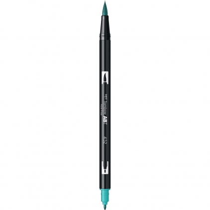 Marker Creativ Brush Sharpie Creative Acrylic Paint Water Based Orange Marker Dual Brush Watercoloring Tombow ABT 452 Process Blue