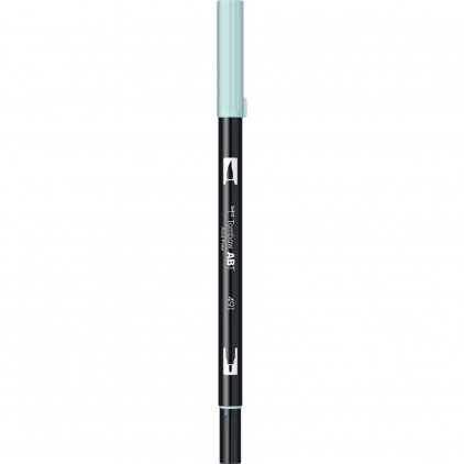 Marker Dual Brush Watercoloring Tombow ABT 173 Willow Green Marker Dual Brush Watercoloring Tombow ABT 491 Glacier Blue