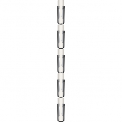 Radiera Mecanica Click Plastic Round Tip Tombow Mono Zero Neon Green Mini Radiera Creion Rotring 600 / 500 - 5 Buc