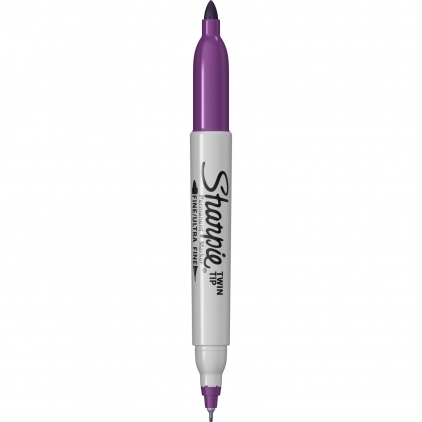 Marker Permanent Bullet Sharpie Fine Point Green Marker Permanent Bullet Sharpie Twin Tip Purple