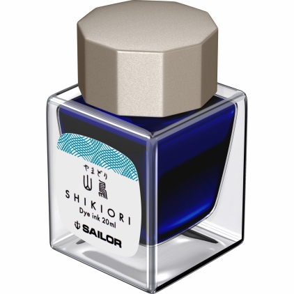 Stilou Slim Size 14k Nib Sailor Professional Gear LE Kimono Happiness GT Calimara 20 ml Sailor Shikiori Fall Yamadori Blue