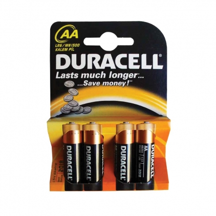 Baterii Varta Longlife Extra, LR6, 2 bucati/set Baterii Duracell Basic, LR6, AA, alcaline, 1.5 V, 4 bucati/set