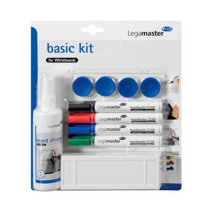 Bureti magici EPACK, 2 bucati/ set Set accesorii Legamaster Basic Kit, pentru tabla