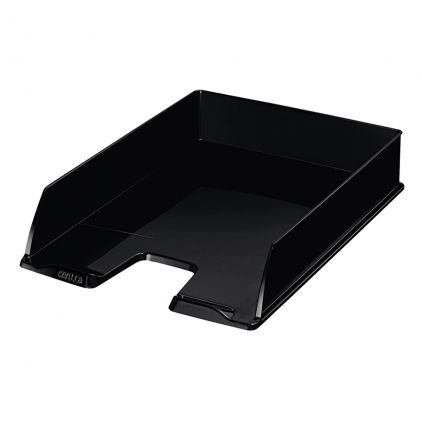 Tavita pentru documente Office Products, transparent Tavita pentru documente Centra, negru