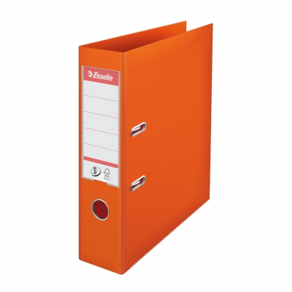 Biblioraft PP 5 cm Noki, verde Biblioraft Esselte No.1 Power, PP/PP, A4, 75 mm, portocaliu