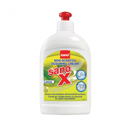Detergent Sano Anti Kalk Rust, 750 ml Sano X cream, 700 g