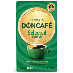 Cafea solubila 3 in 1 Nescafe Original, 24 plicuri/cutie Cafea macinata Doncafe Selected, 500 g