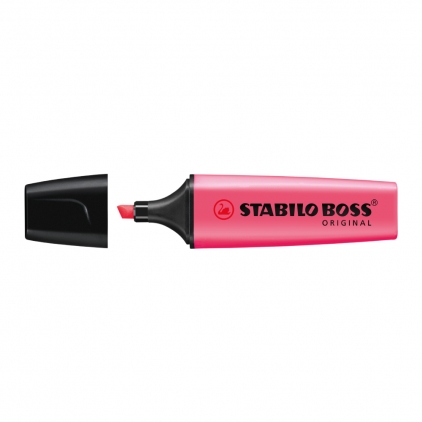 Marker Creativ Bullet Sharpie Creative Acrylic Paint Water Based Cool Gray Textmarker Stabilo Boss, varf 2-5 mm, rosu