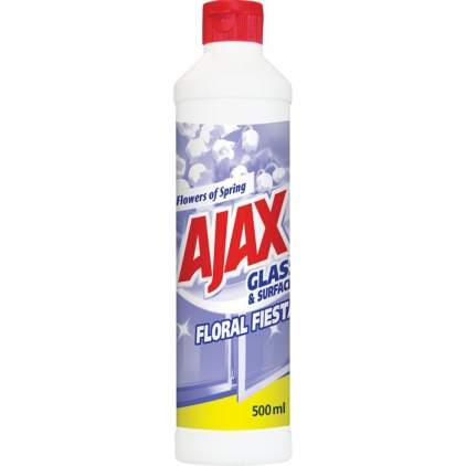 Detergent pentru geamuri Glass Classic 750 ml, ecologic, neagresiv, uscare rapida Rezerva detergent geamuri Ajax Green, 500 ml
