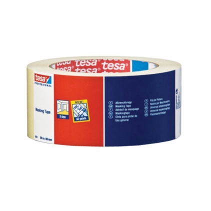 Banda autoadeziva Tesa antialunecare, 50 mm x 15 m Banda adeziva pentru mascare Tesa, 50 mm x 50 m