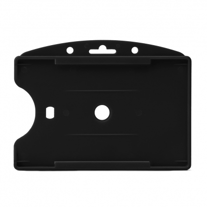 Suport ecuson Tarifold, 82.5 x 103 mm, transparent, 30 bucati/set Suport card simplu Tarifold, PP, 60 x 89 mm, negru, 10 bucati/set
