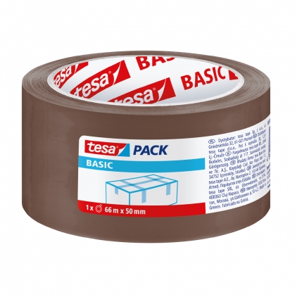 Cutii pliate din carton, 600 x 400 x 400 mm, 10 bucati/set Banda ambalare Tesa Basic, maro 50 mm x 66 m