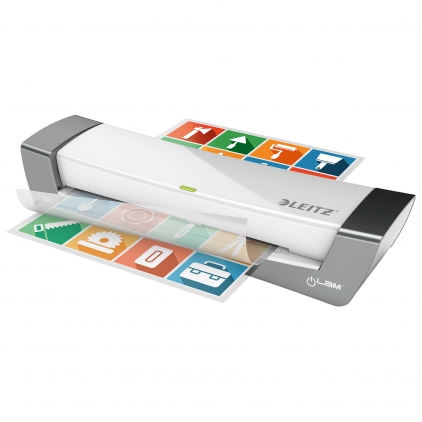Inele indosariere Apex, 51 mm, 50 bucati/cutie Laminator Leitz iLAM Office, A4, kit folii laminare inclus, alb