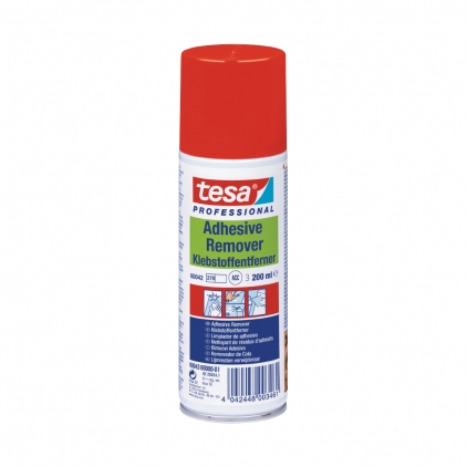 Banda delimitare, 70 mm x 200 m, alb/rosu Spray pentru indepartarea adezivului Tesa, 200 ml