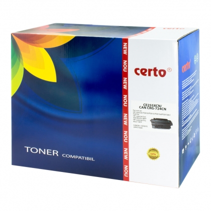 Cartus cerneala, HP 953XL High Yield, L0S70AE, 2000 pagini, negru Toner Certo, compatibil CE255X, CRG-724H, 12500 pagini, negru
