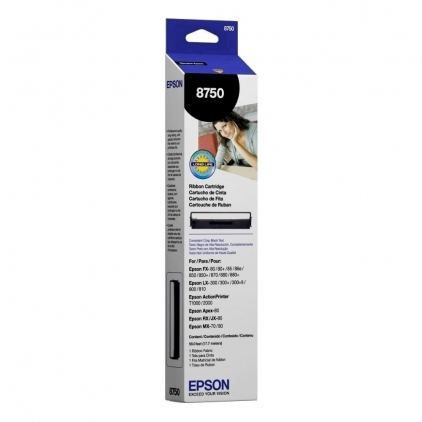Toner compatibil Canon Ribon original Epson 8750/C13S015637, negru