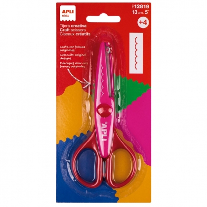 Set hartie metalica transferabila, Apli, tema Moda, 20 coli Foarfeca creativa Apli, roz, 13 cm, taiere curbata
