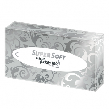 Ingrijire personala Servetele faciale, Wepa, Supersoft, 2 straturi, albe, 150 bucati/cutie